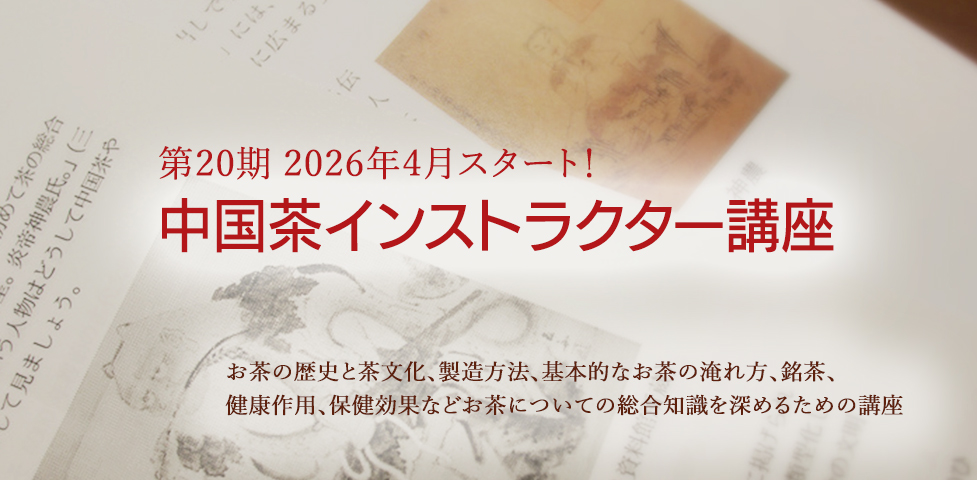 中国茶インストラクター講座