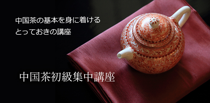 中国茶初級集中講座